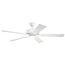 52" Basics Pro Designer LED Fan (White)