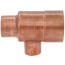 2" x 1-1/4" x 1" CxCxC Reducing Tee