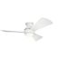 Sola LED 44" Fan (Matte White)