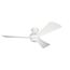 Sola LED 54" Fan (Matte White)