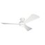 Sola LED 54" Fan (Matte White)