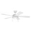 Starkk LED 52" Fan (Matte White)