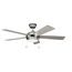 Starkk LED 52" Fan (Polished Nickel)