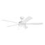 Starkk LED 60" Fan (Matte White)