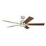 Bowen 60" Fan (Brushed Nickel)