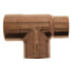 2-1/2" x 2" x 2-1/2" CxCxC Reducing Tee
