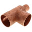 2-1/2" x 1-1/2" x 2-1/2" CxCxC Reducing Tee