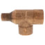 2-1/2" x 1-1/4" x 2-1/2" CxCxC Reducing Tee