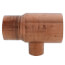 3" x 2-1/2" x 1-1/2" CxCxC Reducing Tee