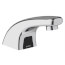 Optima EBF-615 Battery-Powered Deck-Mounted Bathroom Faucet w/ 4" Trim Plate (Polished Chrome), 3315114BT