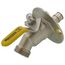 1/2" Expansion PEX Flange x 3/4" Male Hose Brass Sillcock w/ 1/4 Turn & Lever Handle (Lead Free)