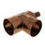 3" x 1" x 3" CxCxC Reducing Tee