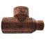 4" x 2-1/2" x 4" CxCxC Reducing Tee