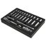 25-Piece, 1/4" Drive Standard & Deep Socket Tray Set - SAE