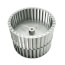 5.64" x 7.67" CCW Galvanized Wheel (3/8" Bore), 335493