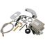 SF-2450-4-BAT-BDM Battery Power Supply Mid Body Deck-Mounted Manual Mixing Valve Multi-Laminar Spray Infrared Sensor 4" Trim Plate (Chrome), 3362127