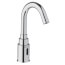 SF-2250 1.0 GPM 4" Battery-Powered Deck-Mounted Gooseneck Body Faucet (Polished Chrome), 3362150