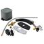 Optima ETF-80-4-PLG-TEE Hardwired-Powered Back-Check Tee Mid Body Multi-Laminar Spray Infrared Sensor w/ 4" Trim Plate (Chrome)