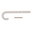 3/4" x  4" CTS Baby J-Hook