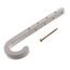 3/4" x  4" CTS Baby J-Hook