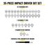 35 Piece Impact Driver Bit Set