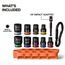 Grab-and-Go Impact Socket Set, SAE, 10-Piece