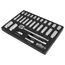 28-Piece, 1/2" Drive Standard and Deep Socket Tray Set - SAE