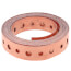 3/4" x 10' Copper-Plated Steel Hanger Strap, 24 Ga. - Bagged