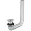 Cast Offset Bathroom Waste with Open Grid Strainer (Chrome), 33T290