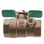 3/4" Tapped FNPT Full Port Ball Valve (Lead Free)