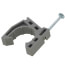 3/4" Stand-Off Pipe Clamp with Nail (Bucket of 300)