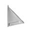4" Paint-Grade Steel Wall Exhaust Hood Vent w/ Damper & 1/4" Wire Mesh Screen, Flush Mount (26-Gauge)