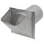 4" Aluminum Hood Vent w/ 6" Tail Pipe
