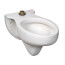 Rapidway 1.6 gpf/6.0 Lpf Top Spud Elongated Wall-Hung Bowl (White)