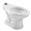 Madera 1.1/1.28/1.6 gpf (4.2 - 6.0 Lpf) 15" Height Top Spud Elongated EverClean Toilet Bowl Only (White)