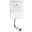 Royal 140-1.6-WB ES-S Concealed Sensor Hardwired Urinal Flushometer, L Dimension 11-3/4" - 12-3/4" (1.6 GPF/6.0 LPF)