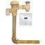 Royal 152-1.6 ES-S Concealed Sensor Hardwired Urinal Flushometer, L Dimension 2-3/4" - 10-3/4" (1.6 GPF/6.0 LPF)