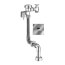Royal 192 ES-S Concealed Sensor Hardwired Urinal Flushometer, L Dimension 11-3/4" - 12-3/4" (3.5 GPF/13.2 LPF)