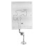 Royal 197-.5-WB ES-S "L" Dimension 11-3/4" - 12-3/4", 0.5 gpf/1.9 Lpf