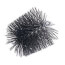 6" Round Pro-Sweep Medium Duty Poly Chimney Brush (3/8" MPT)