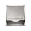 8" Aluminum Fresh Air Intake Vent w/ 1/4" Wire Mesh Screen, No Damper, 6" Pipe (22-Gauge)