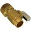 1/4" Copper to EK20 Mini Ball Valve