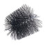 6" Round Pro-Sweep Heavy Duty Poly Chimney Brush (3/8" MPT)
