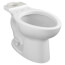Cadet 1.1/1.28/1.6 gpf Pressure Assist Elongated EverClean Right Height Toilet Bowl Only (White)