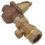 1/2" Brass Combination Boiler Feed Valve & Backflow (Union Press x NPT)