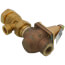 1/2" Brass Combination Boiler Feed Valve & Backflow (NPT x NPT)