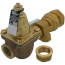 3/4" Brass Combination Boiler Feed Valve & Backflow (NPT x NPT)