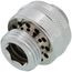 Model-34HF, 3/4" Female Hose Thread NIDEL Vacuum Breaker (Chrome)