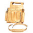 Tuff-Tote Standard Leather Pouch with Shoulder Strap