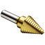 1/4" to 7/8" Step Drill Bit w/ 11 Hole Sizes